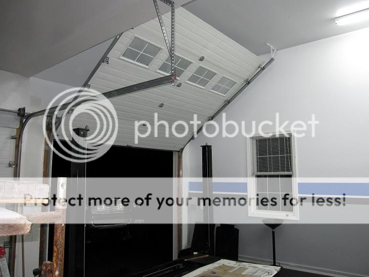 Ceiling Door & White Plastic Door Track Assembly""sc"1"st""The Home Depot