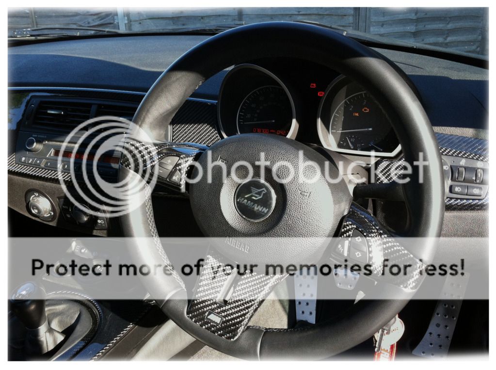 Z4M Steering wheel inserts peeling
