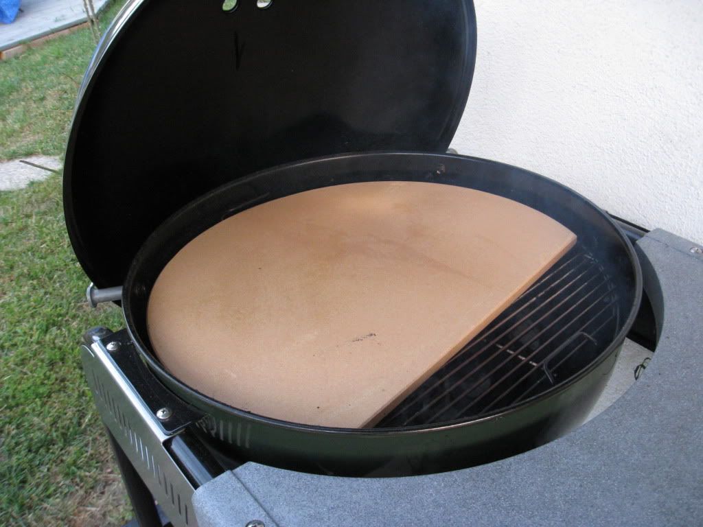 Pizza on the kettle grill The BBQ BRETHREN FORUMS.