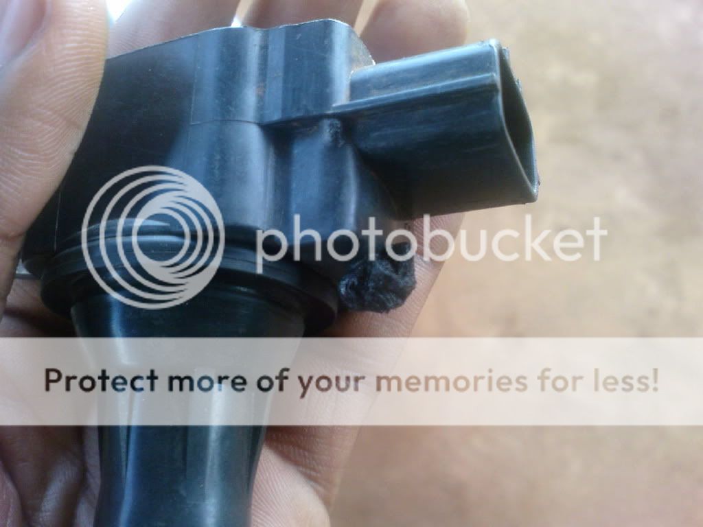 Burnt/busted Ignition Coil The Nissan Club